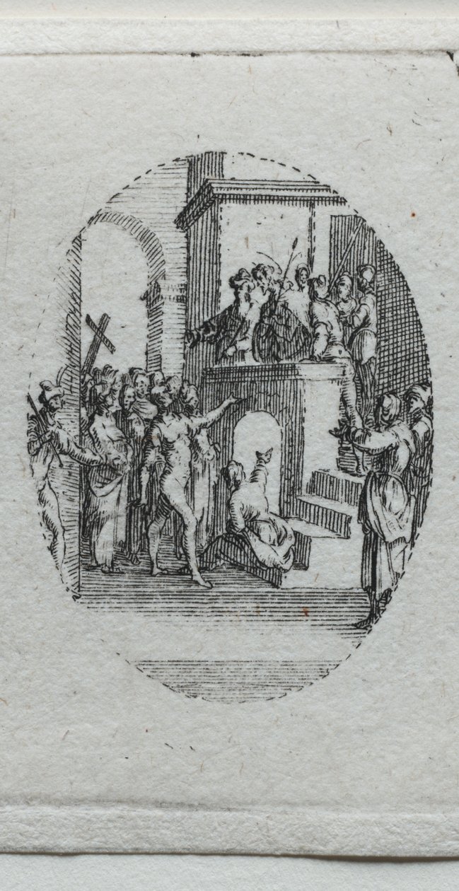 Passion mysteerit: Kristus esiteltiin ihmisille tekijältä Jacques Callot