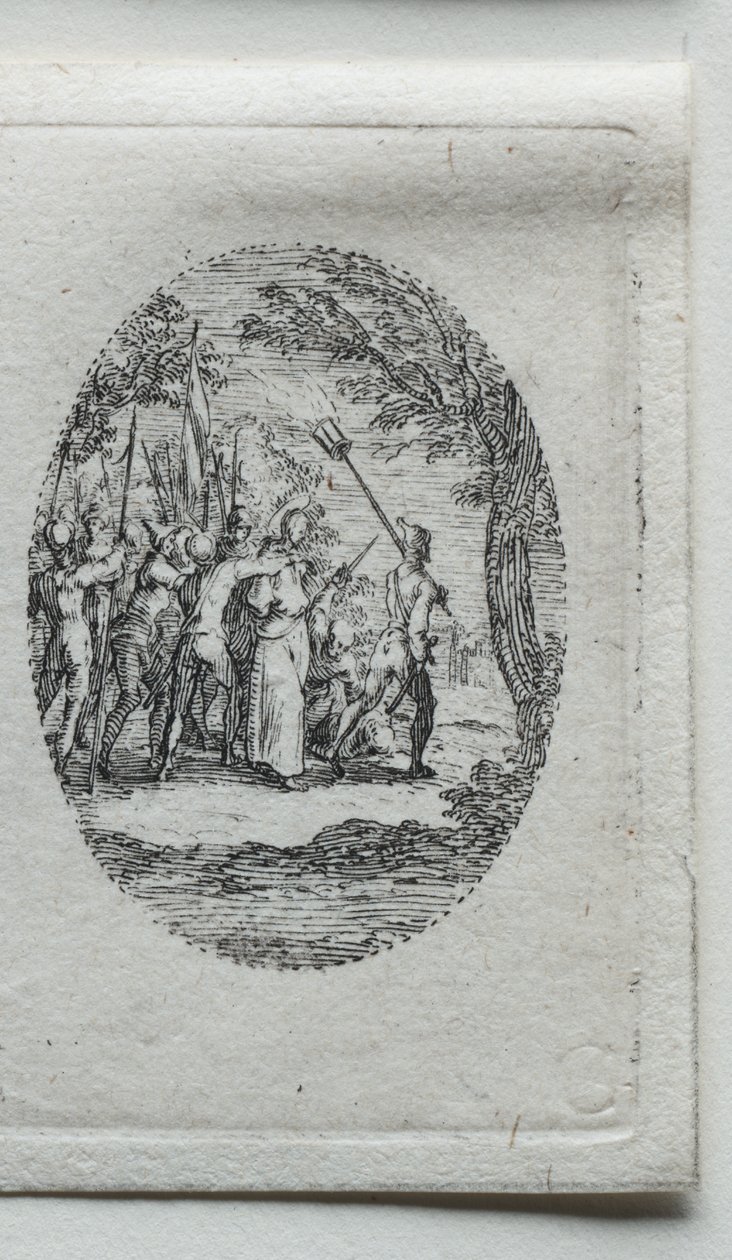 Passion mysteerit: Kristus vangittiin tekijältä Jacques Callot