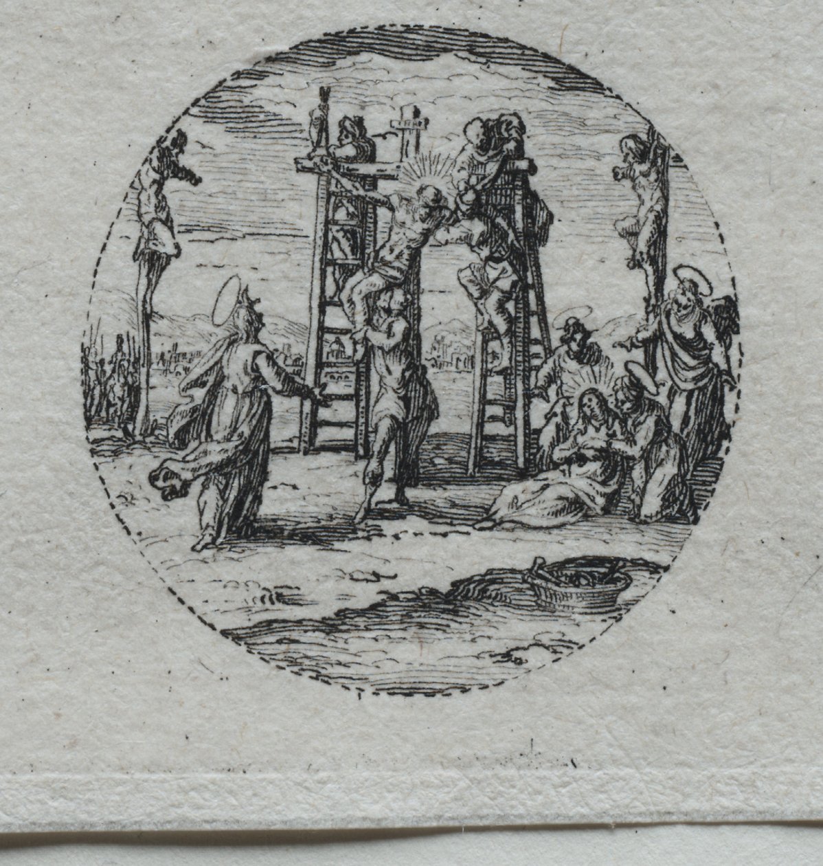 Passion mysteerit: Ristiinnaulitseminen tekijältä Jacques Callot