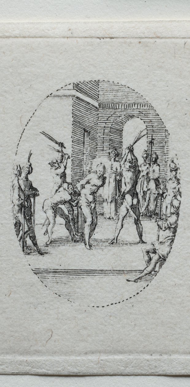 Passion mysteerit: Liputus. tekijältä Jacques Callot