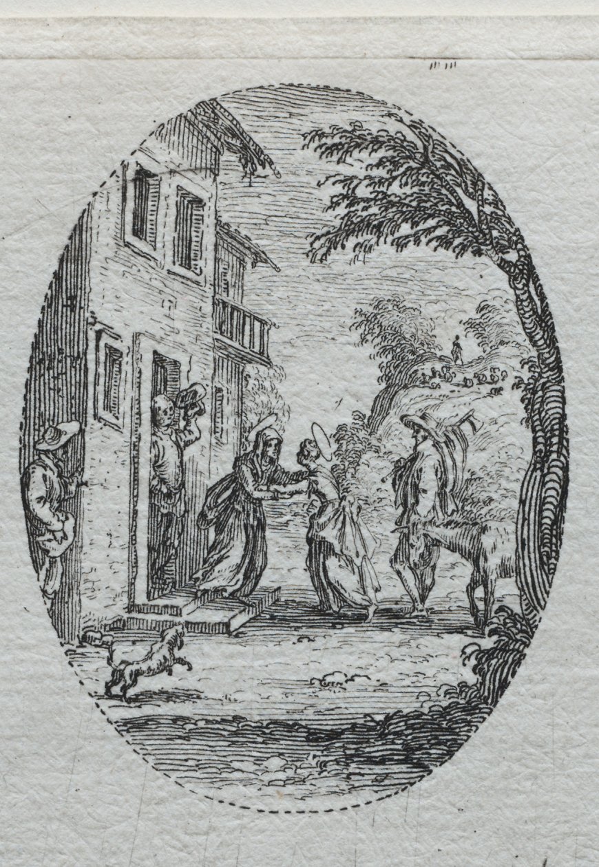 Passion mysteerit: Vierailu. tekijältä Jacques Callot