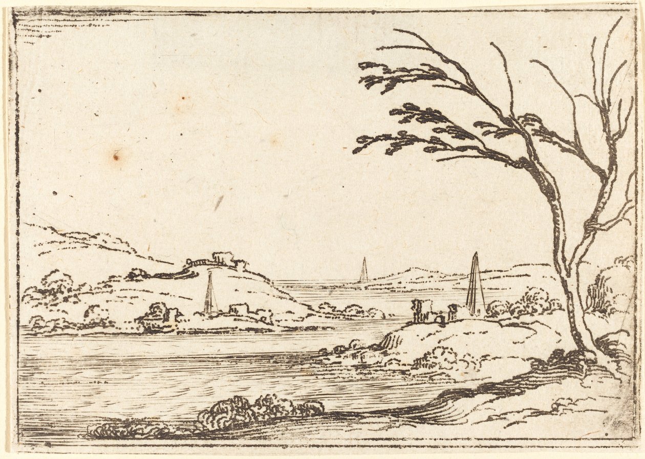 Niilin tulvat. tekijältä Jacques Callot