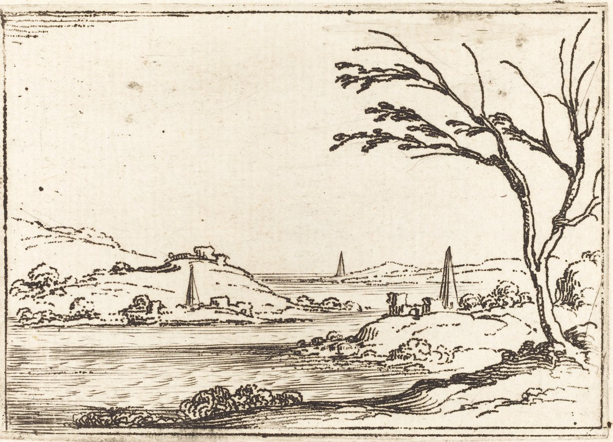 Niilin tulvat. tekijältä Jacques Callot