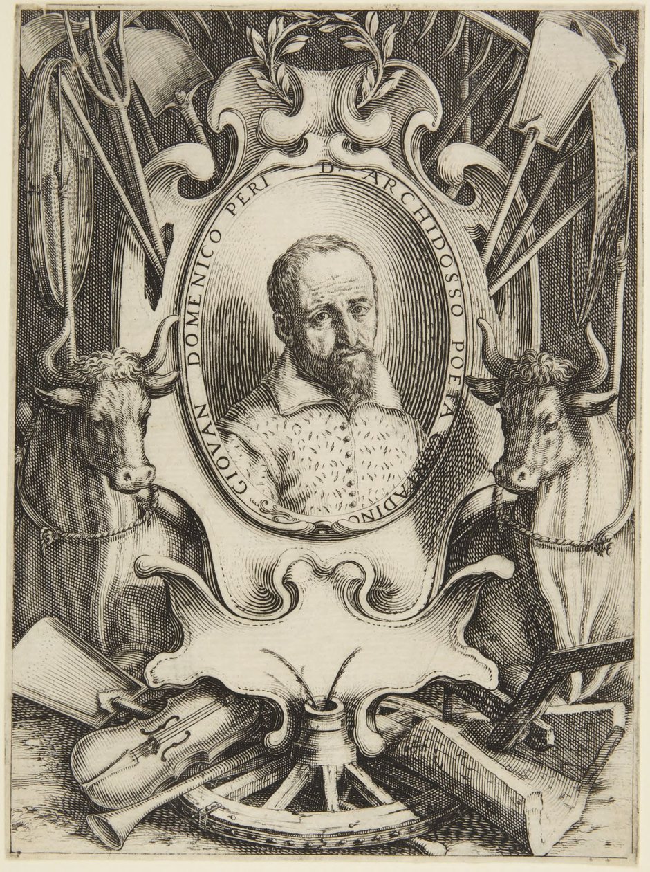 Giovanni Domenico Perin muotokuva tekijältä Jacques Callot