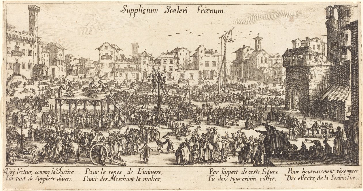 Rangaistukset tekijältä Jacques Callot