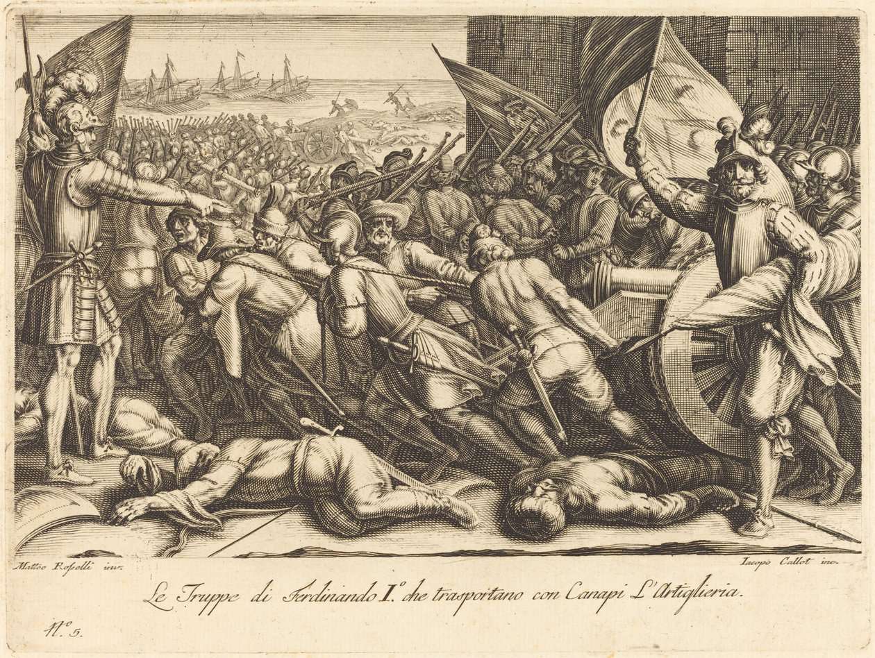 Joukkojen paluu tekijältä Jacques Callot
