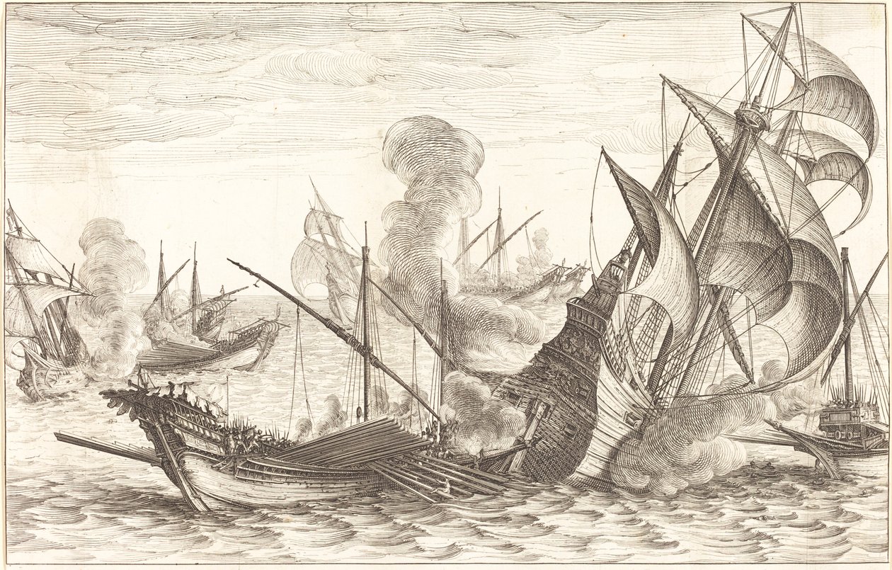 Toinen meritaistelu tekijältä Jacques Callot