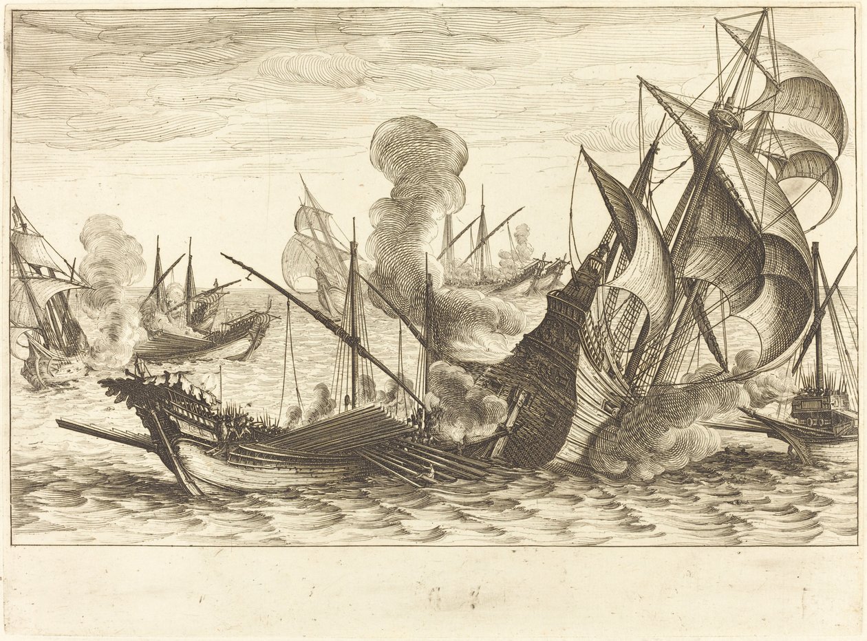 Toinen meritaistelu tekijältä Jacques Callot