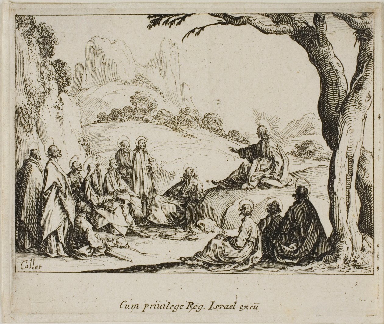 Vuorisaarna, Uudesta testamentista tekijältä Jacques Callot