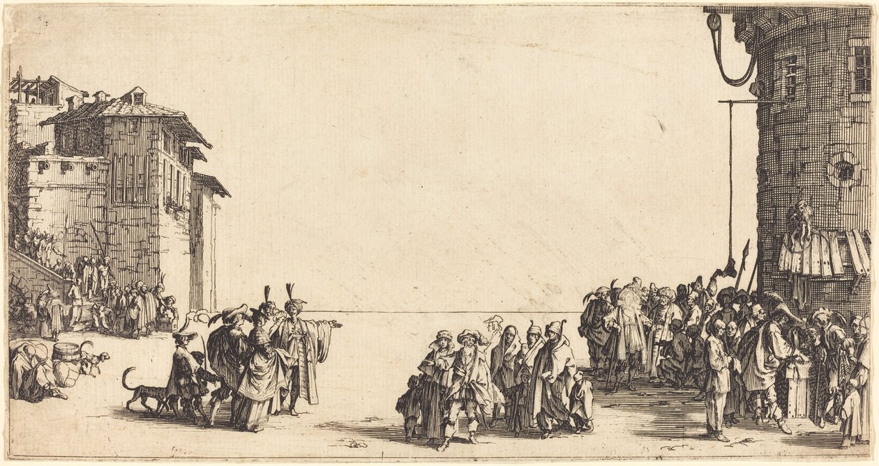 Orjamarkkinat tekijältä Jacques Callot