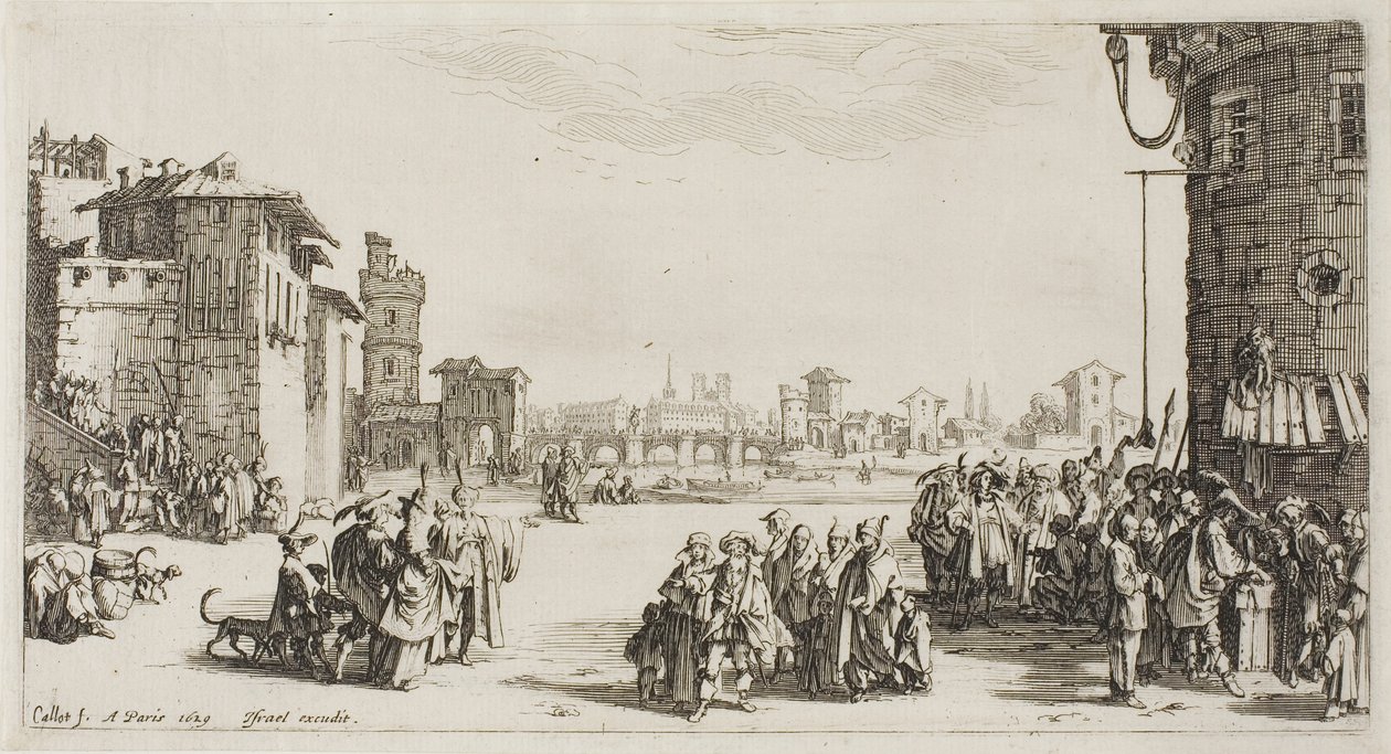 Orjamarkkinat tekijältä Jacques Callot