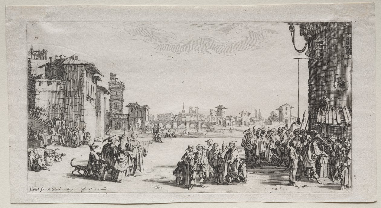 Orjamarkkinat tekijältä Jacques Callot