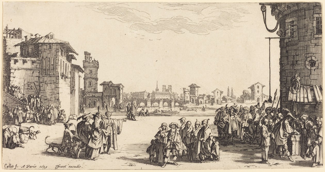 Orjamarkkinat tekijältä Jacques Callot