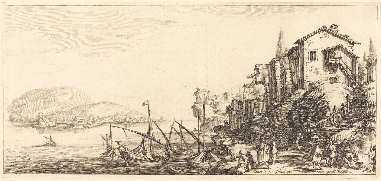 Pieni satama tekijältä Jacques Callot