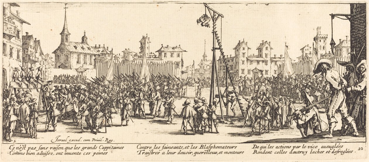 Strappado tekijältä Jacques Callot