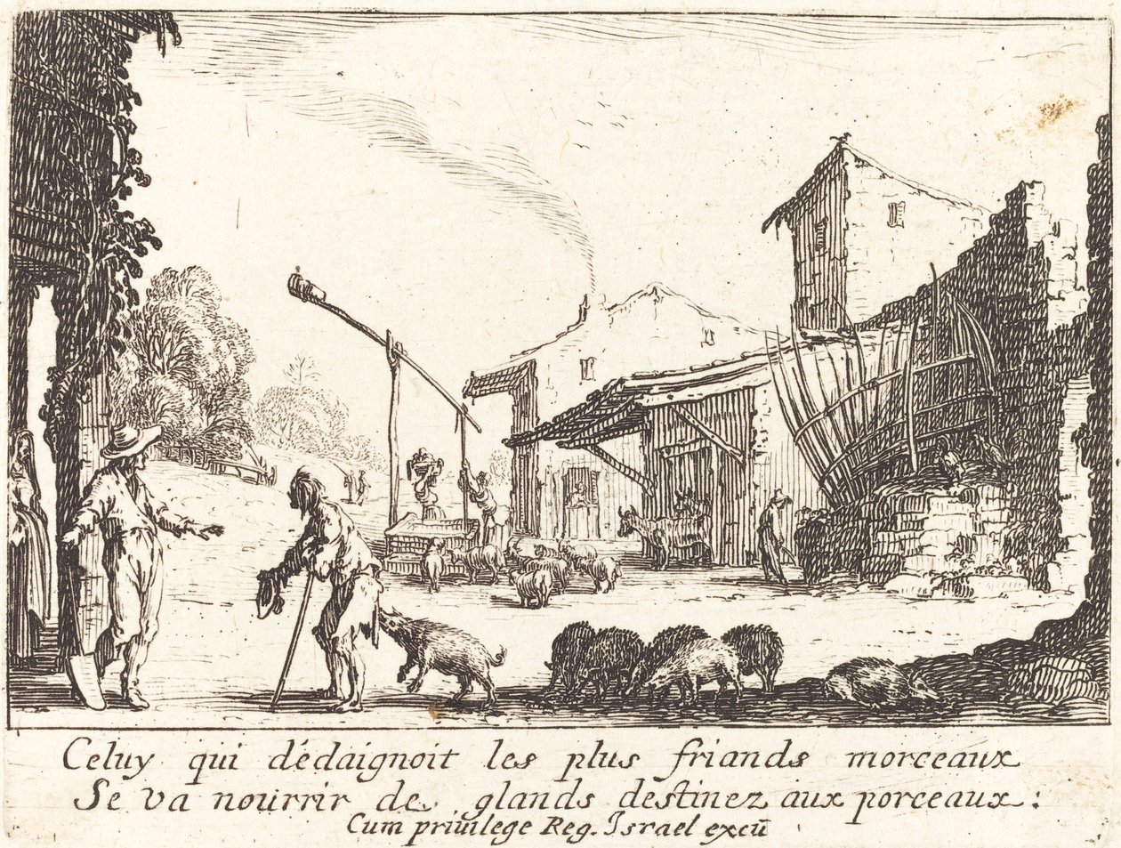 Sikapaimen tekijältä Jacques Callot