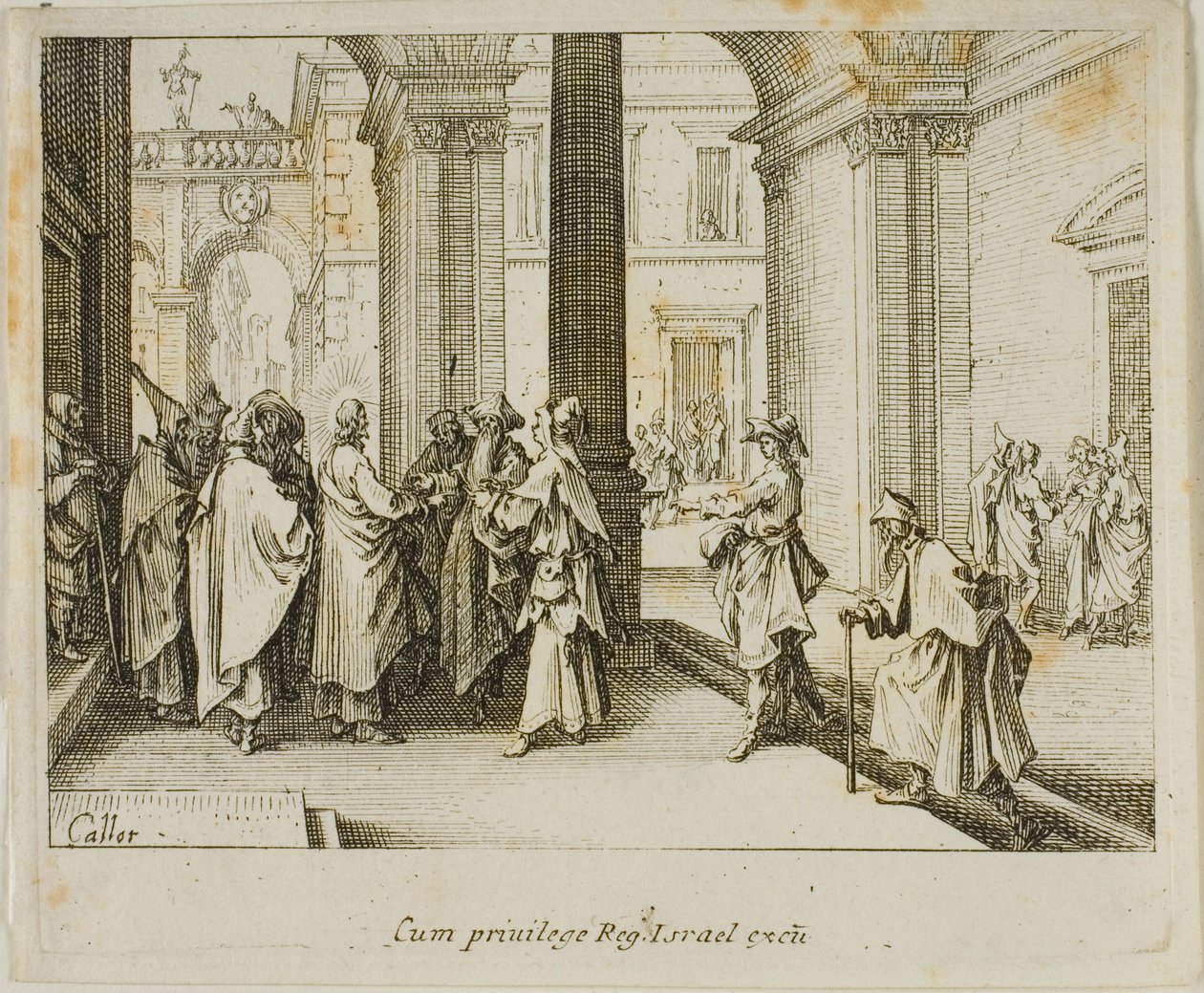Tribuutti keisarille, Uudesta testamentista tekijältä Jacques Callot