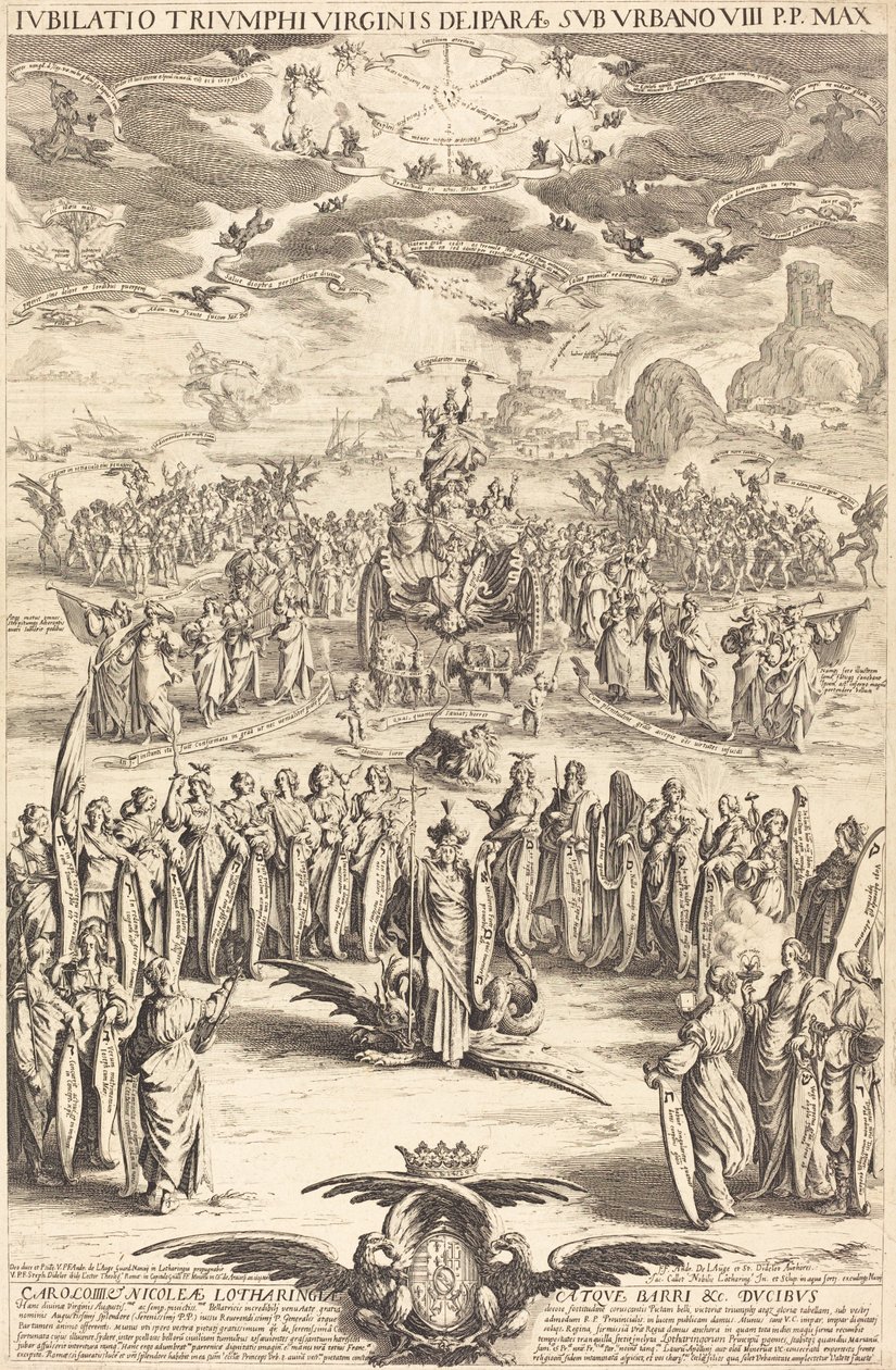 Neitsyen voitto tekijältä Jacques Callot