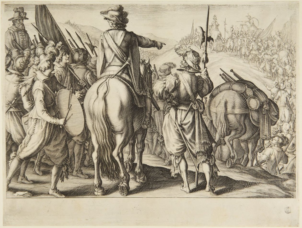 Marssivat joukot tekijältä Jacques Callot