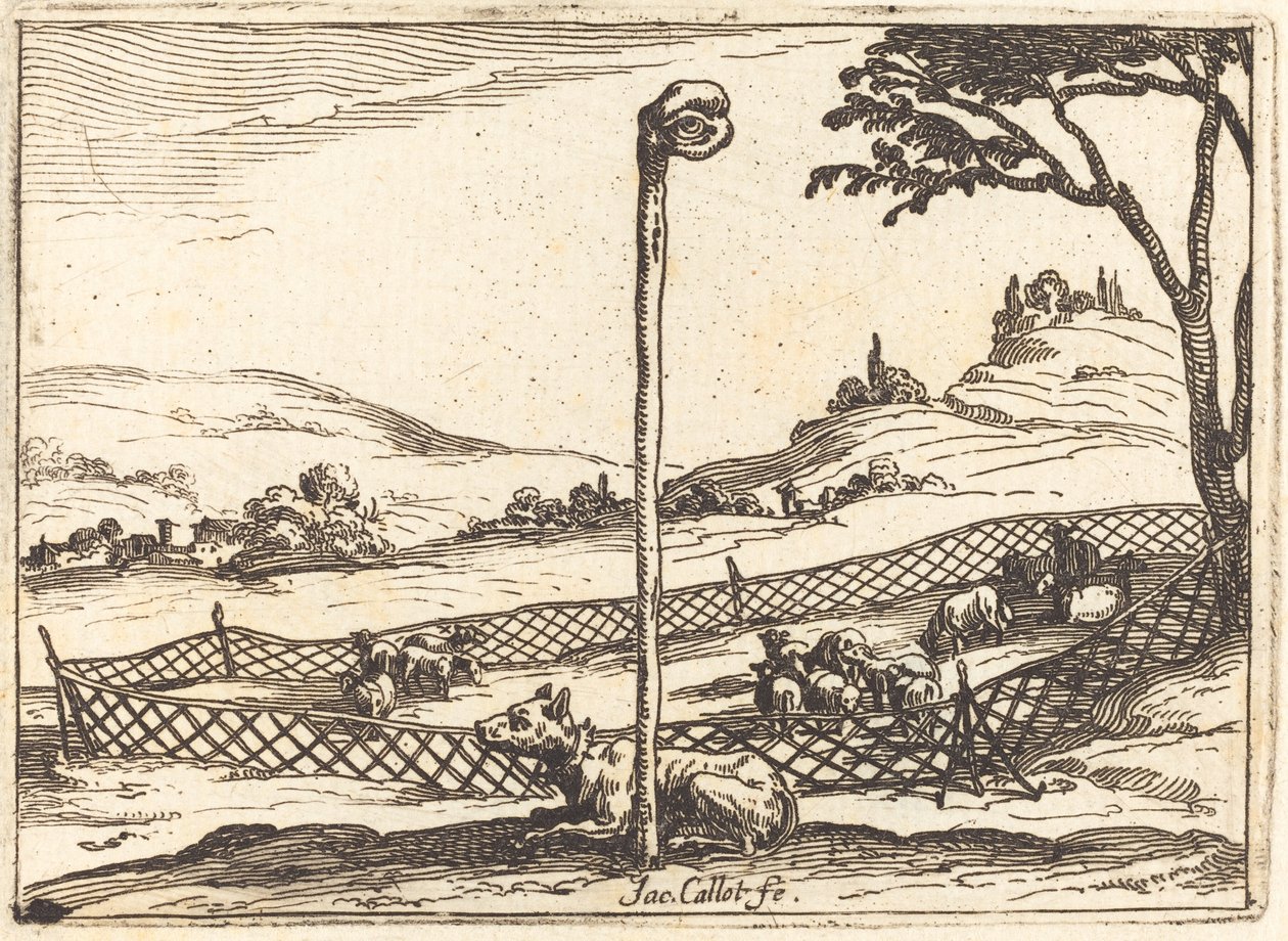Valpas silmä tekijältä Jacques Callot