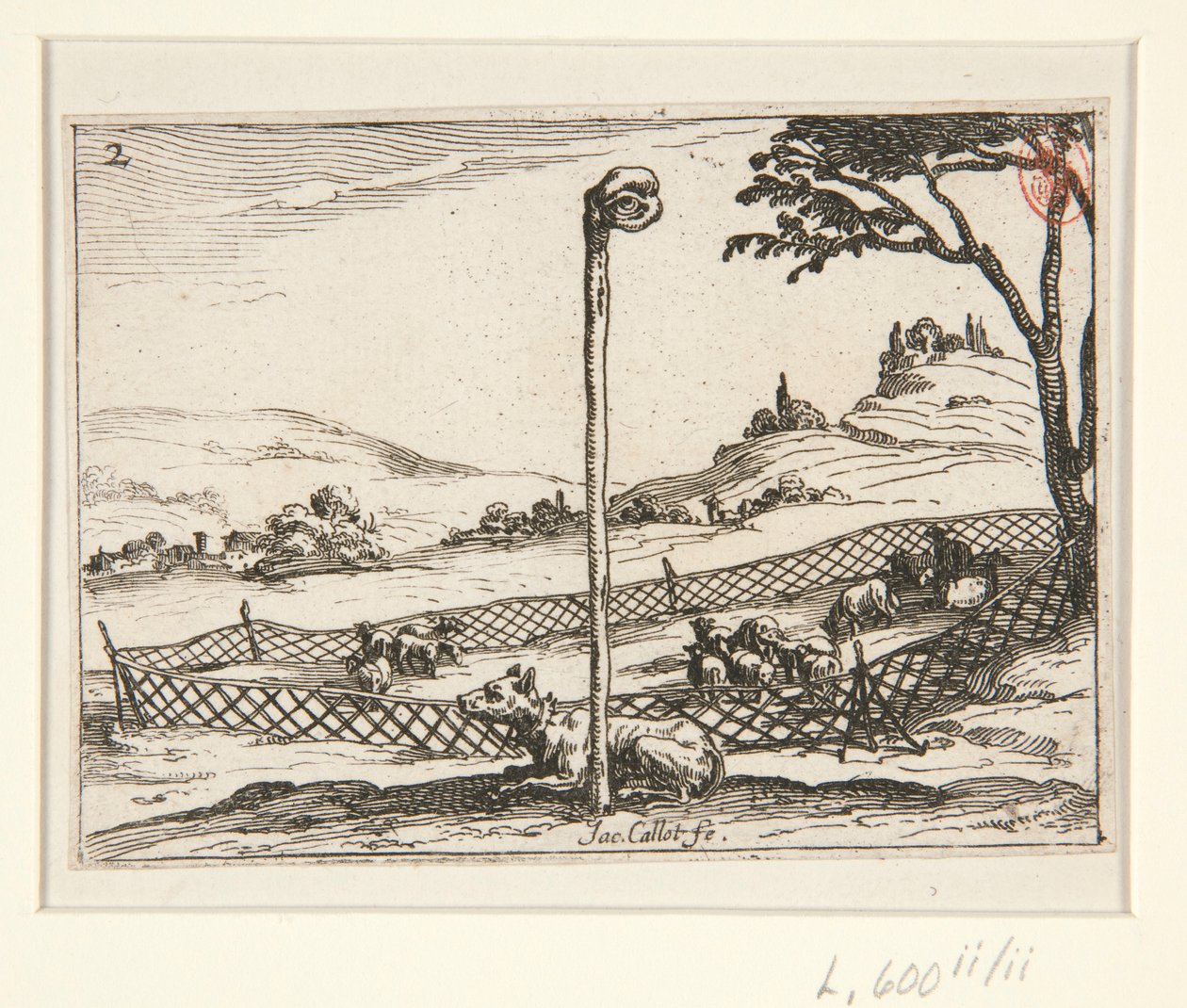 Valpas silmä - ei. 2 sarjasta tekijältä Jacques Callot