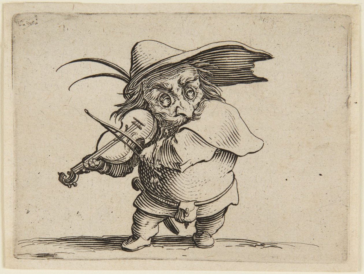 Viulisti tekijältä Jacques Callot
