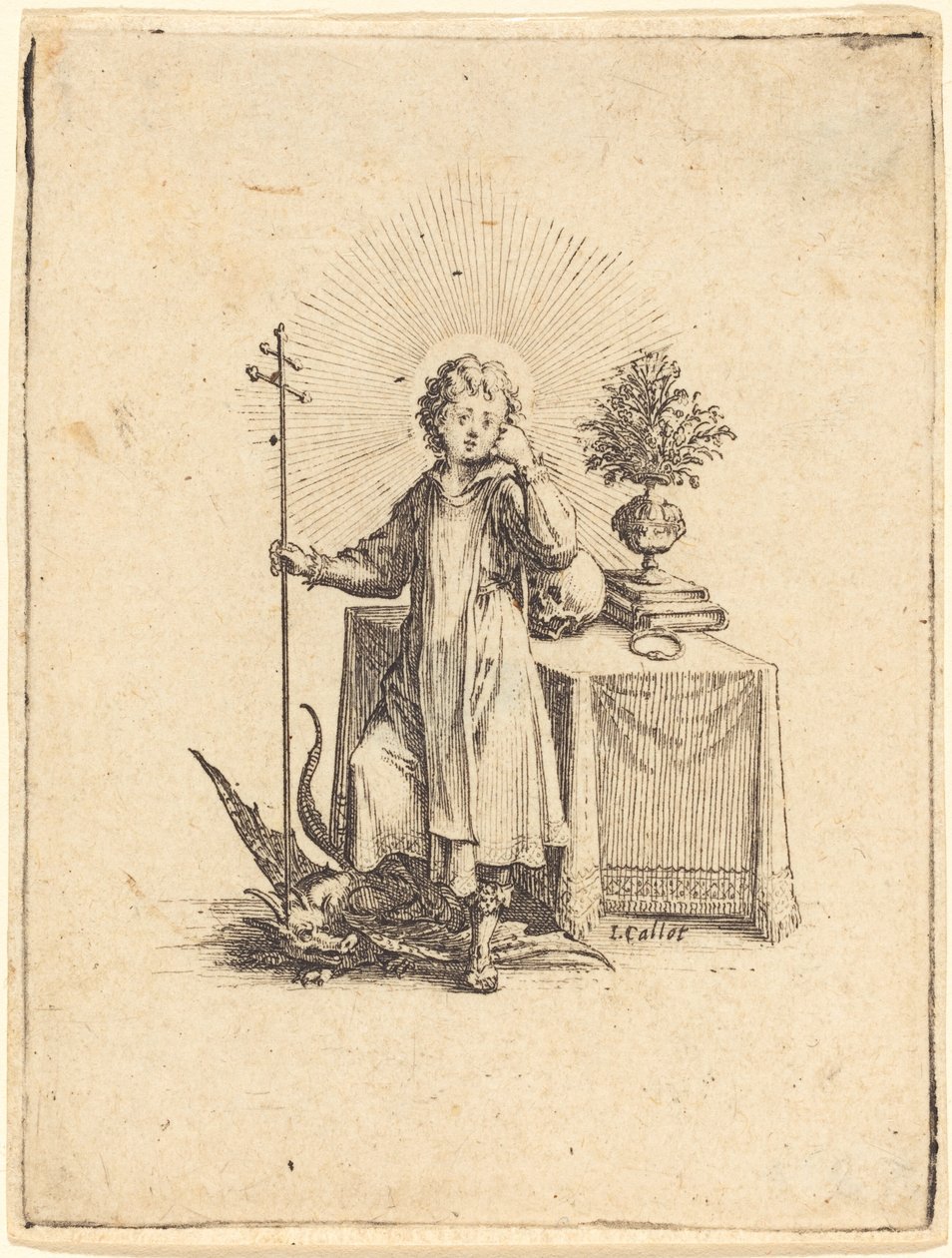 Nuori Jeesus tekijältä Jacques Callot