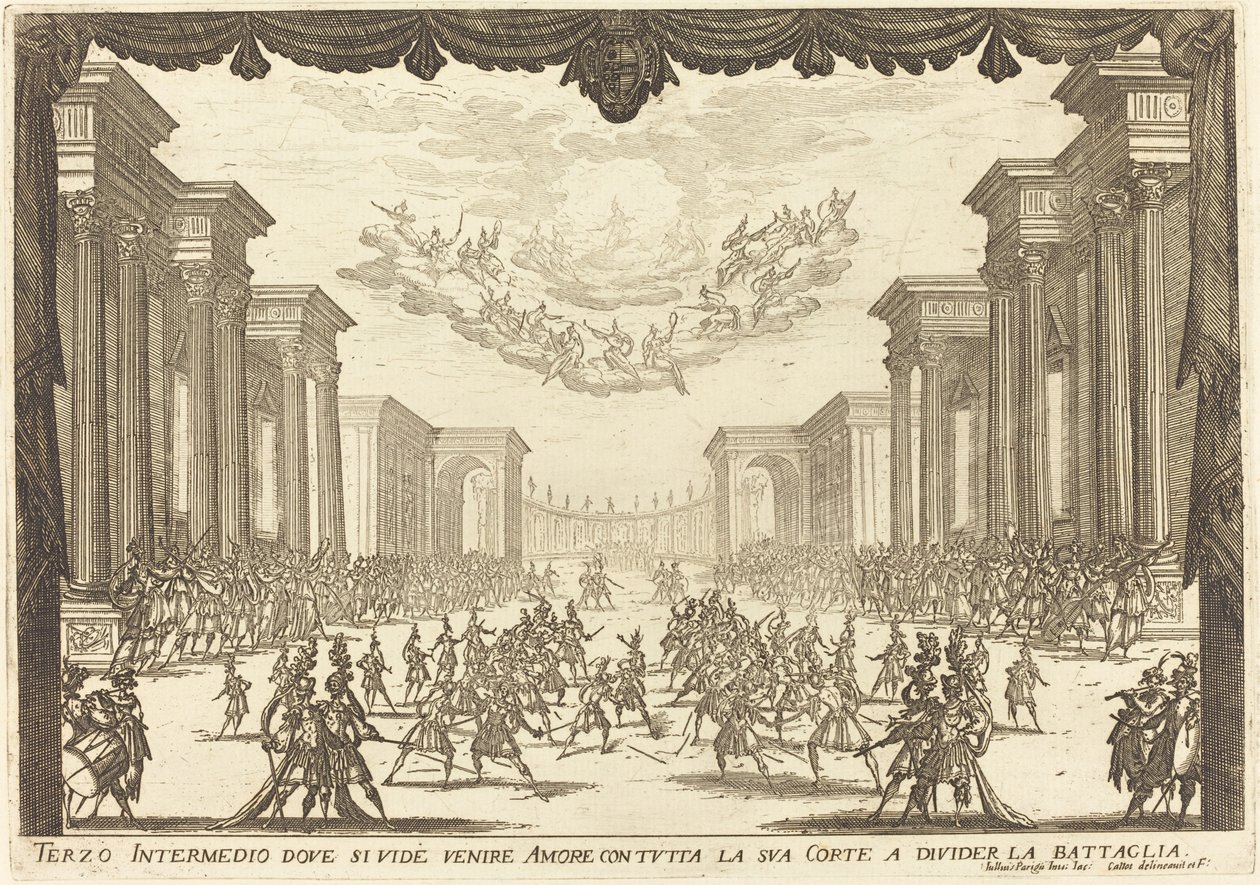 Kolmas Intermezzo tekijältä Jacques Callot