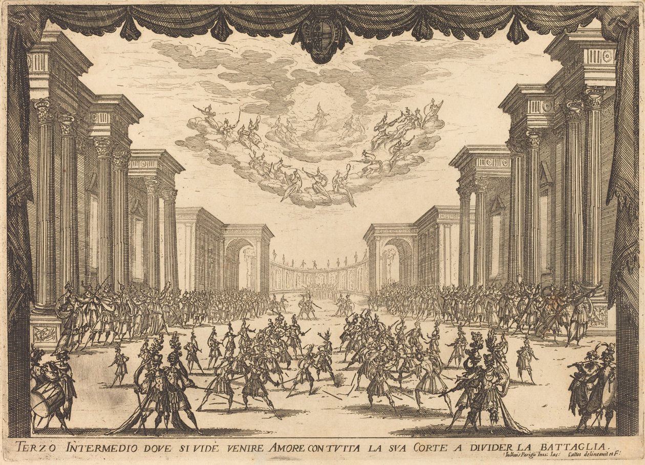 Kolmas Intermezzo tekijältä Jacques Callot