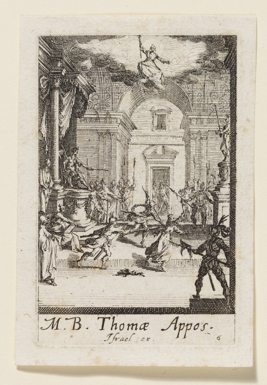 Apostoli Tuomas tekijältä Jacques Callot