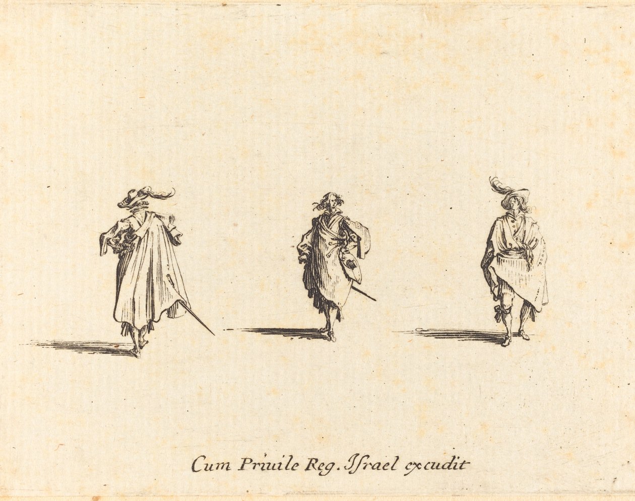 Kolme herraa tekijältä Jacques Callot