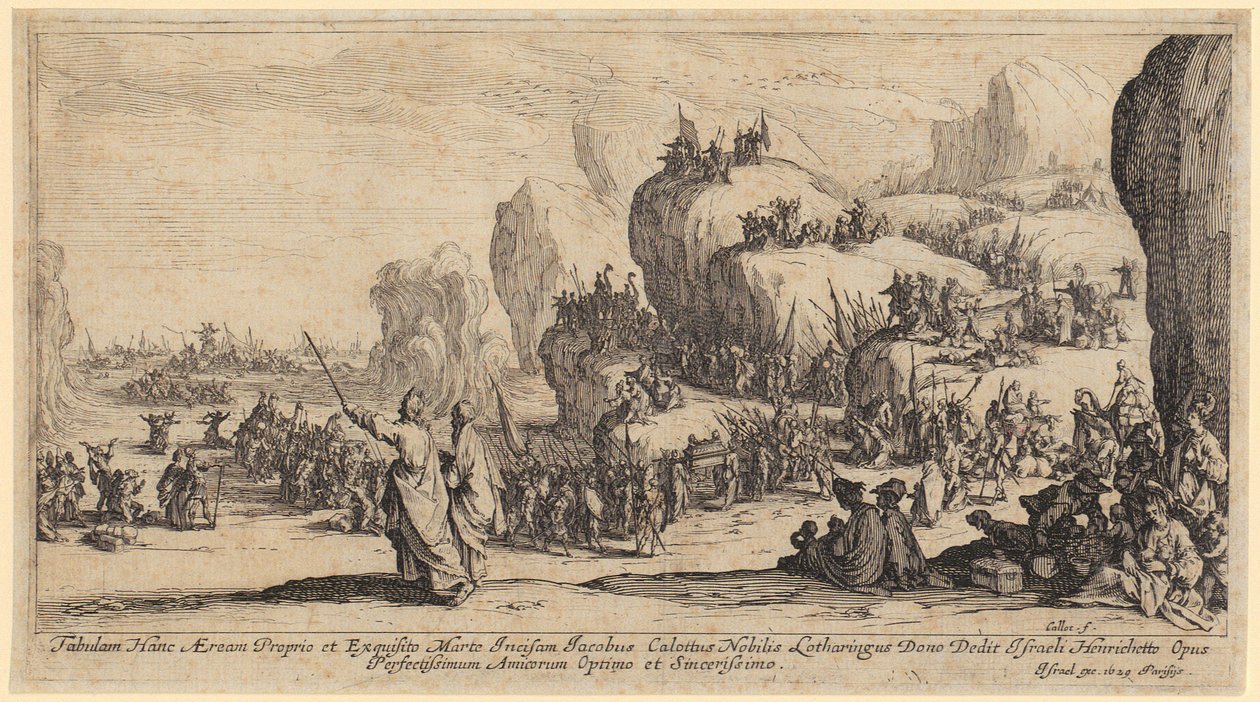 Joukot poistuvat laivoistaan tekijältä Jacques Callot