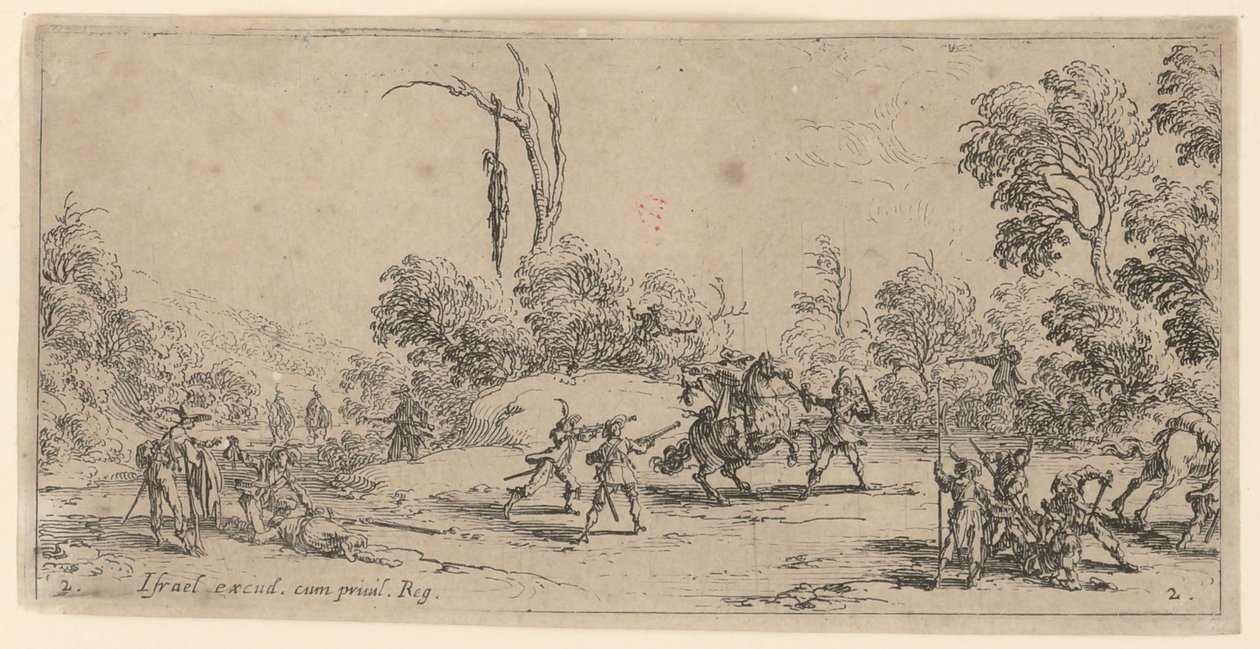 Hyökkäys tekijältä Jacques Callot