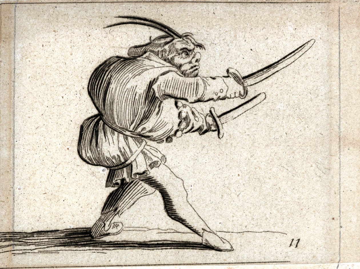 Varie Figure Gobbi ... (Kaiverrus) tekijältä Jacques Callot
