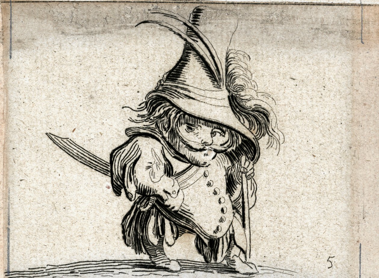 Varie Figure Gobbi ... (kaiverrus) tekijältä Jacques Callot