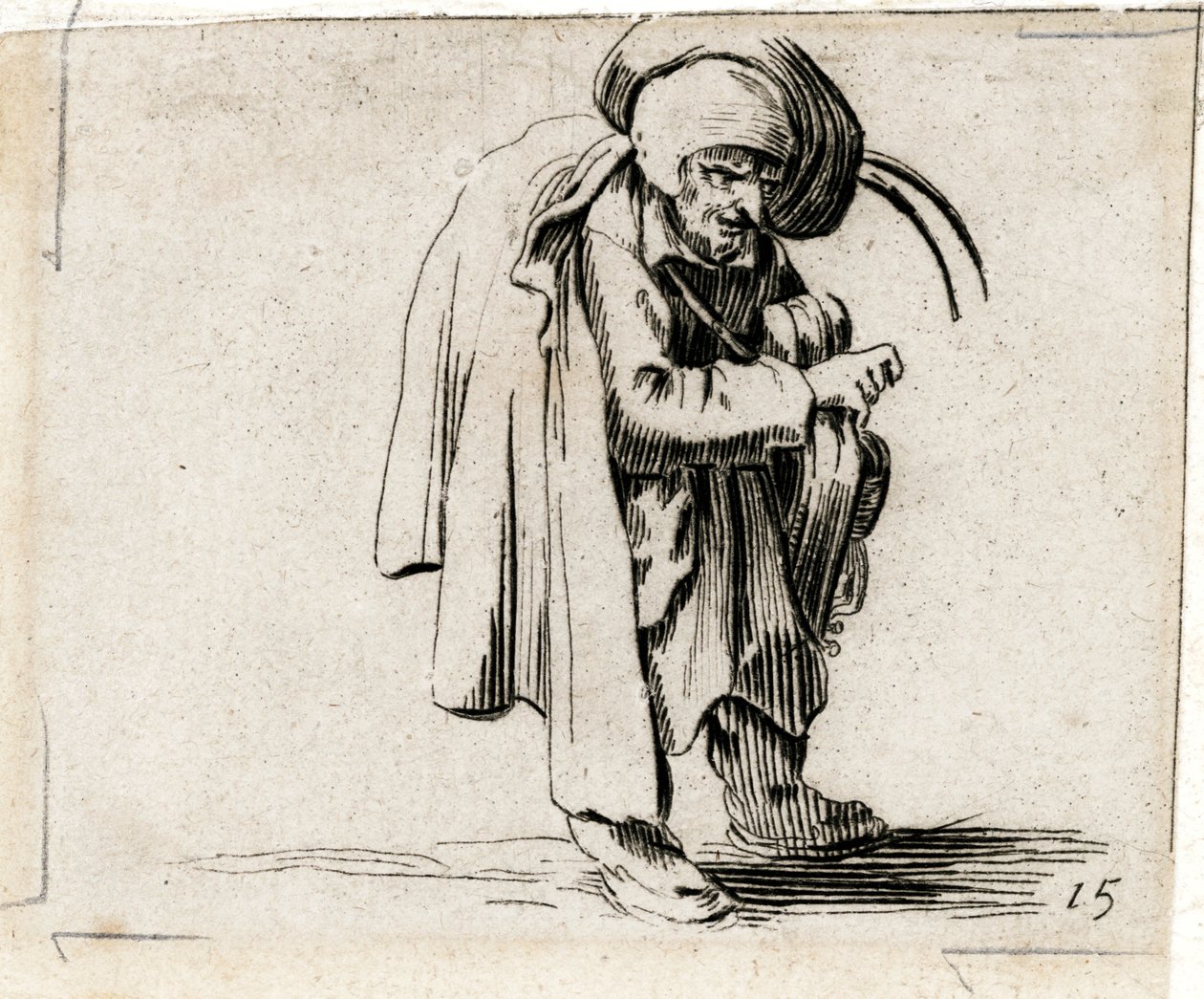 Varie Figure Gobbi ... (Kaiverrus) tekijältä Jacques Callot