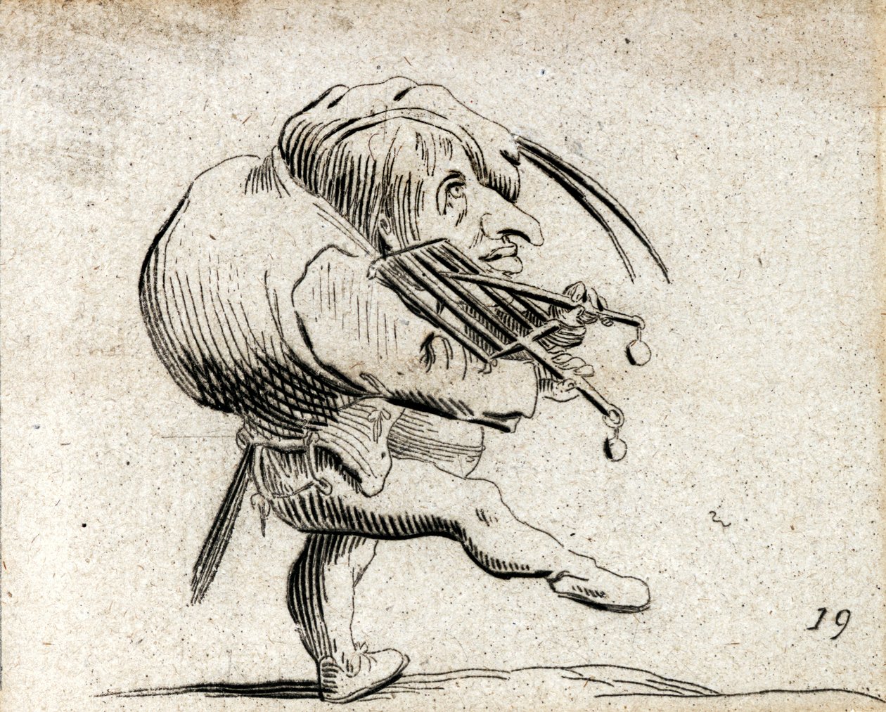 Varie Figure Gobbi ... (kaiverrus) tekijältä Jacques Callot