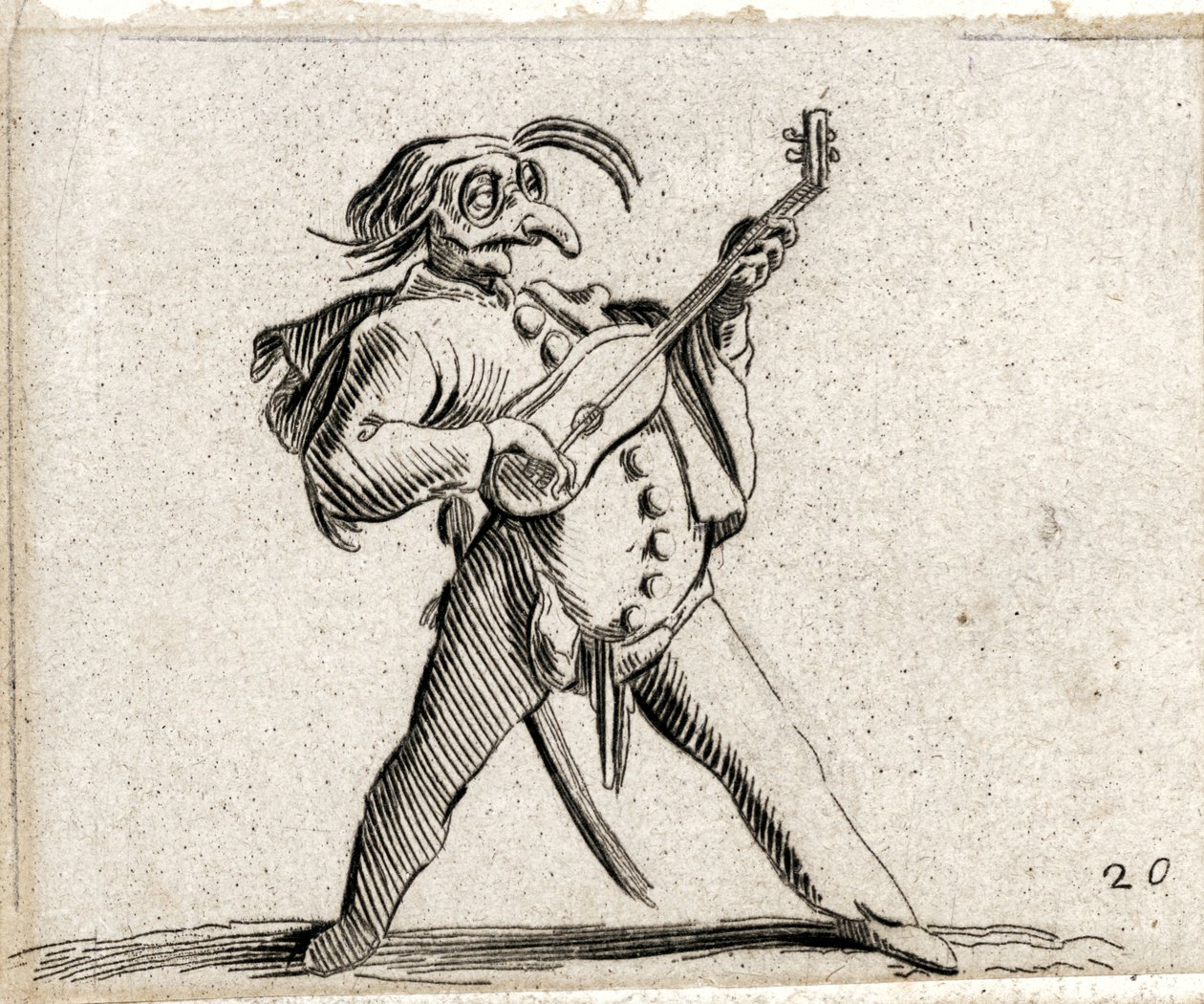 Varie Figure Gobbi ... (kaiverrus) tekijältä Jacques Callot