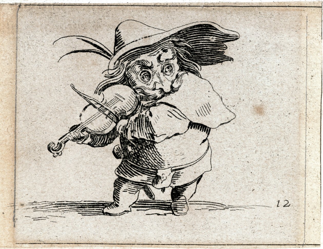 Varie Figure Gobbi ... (kaiverrus) tekijältä Jacques Callot