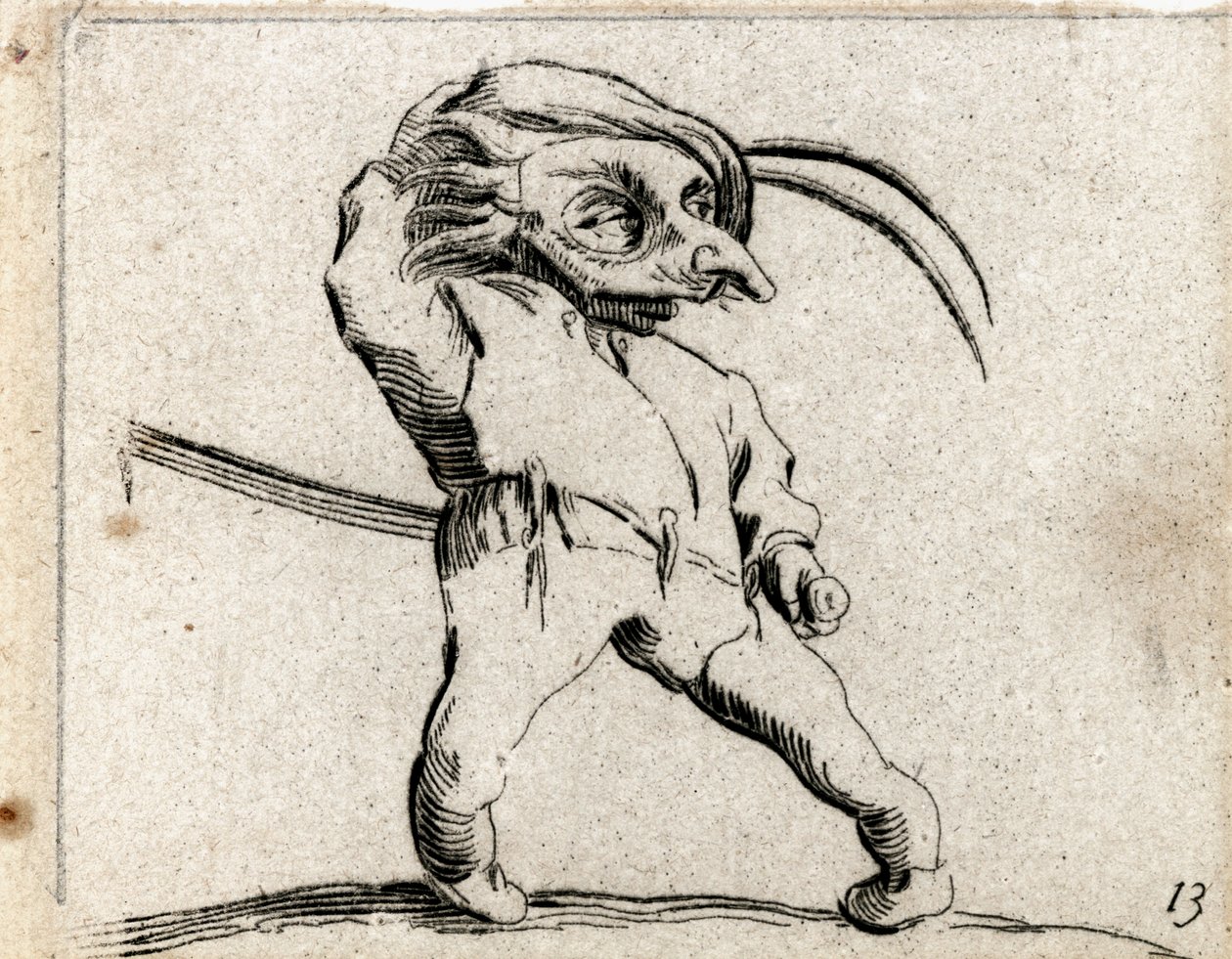 Varie Figure Gobbi ... (kaiverrus) tekijältä Jacques Callot
