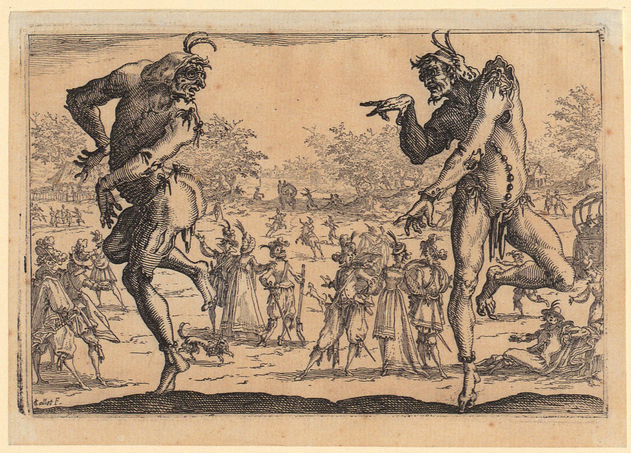 Kaksi housua tekijältä Jacques Callot
