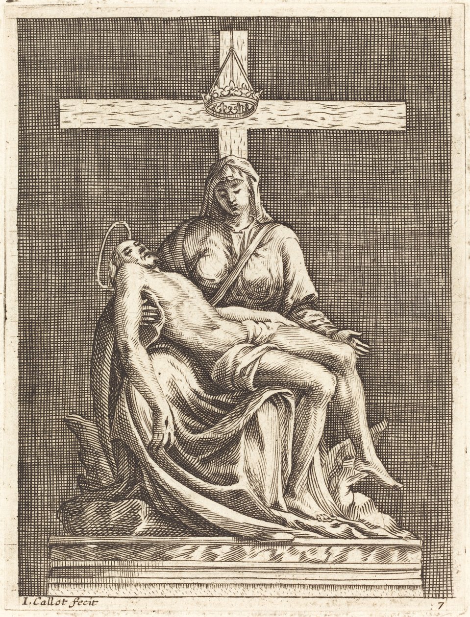 Myötätunto tekijältä Jacques Callot after Michelangelo