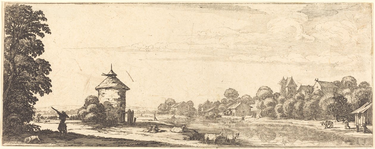 Kyyhkynen tekijältä Jacques Callot or Follower of Jacques Callot