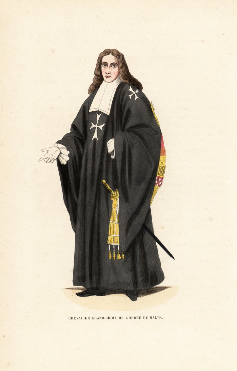Hospitaller-ritarikunnan suurristi, Maltan ritarikunta, Jerusalemin Pyhän Johanneksen sairaalan ritarikunnan ritarikunta, Chevalier Grand-Croix de l