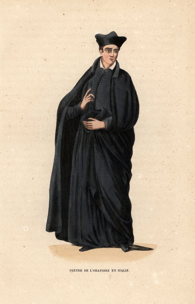 Oratorion kongregaation pappi, Italia, Pretre de l