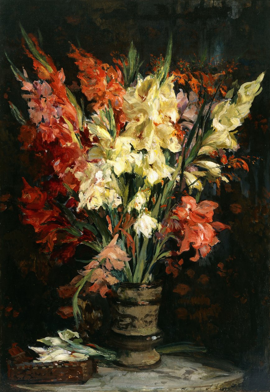 Gladiolit, 1924 tekijältä Jacques Emile Blanche