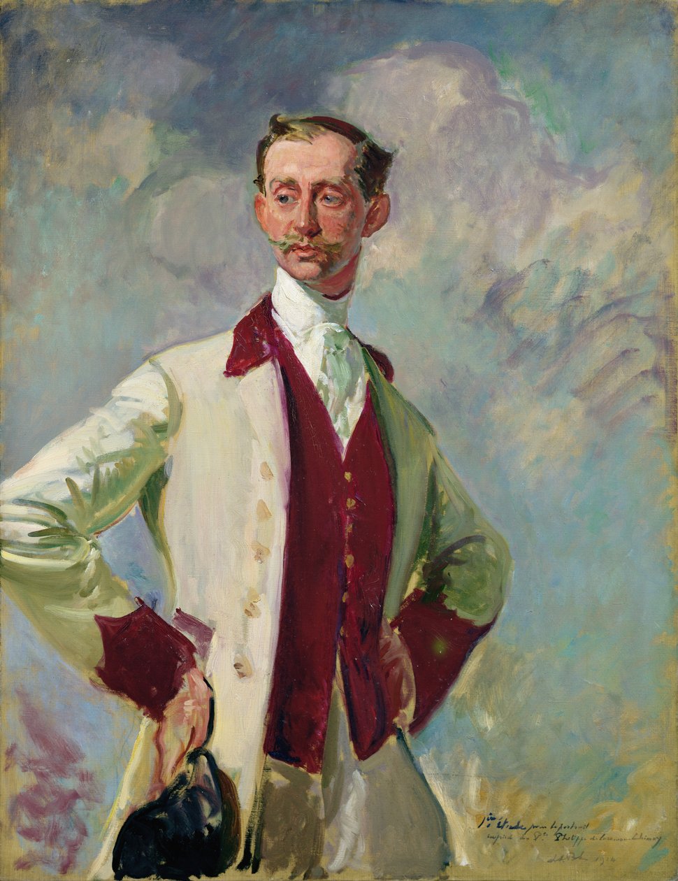 Joseph-Philippe-Francois de Riquet, Caraman-Chimayn prinssi tekijältä Jacques Emile Blanche