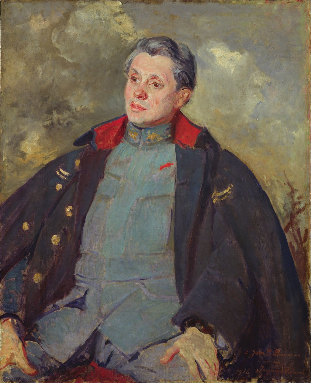 Joseph Paul-Boncour (1873-1972) univormussa, 1916 tekijältä Jacques Emile Blanche