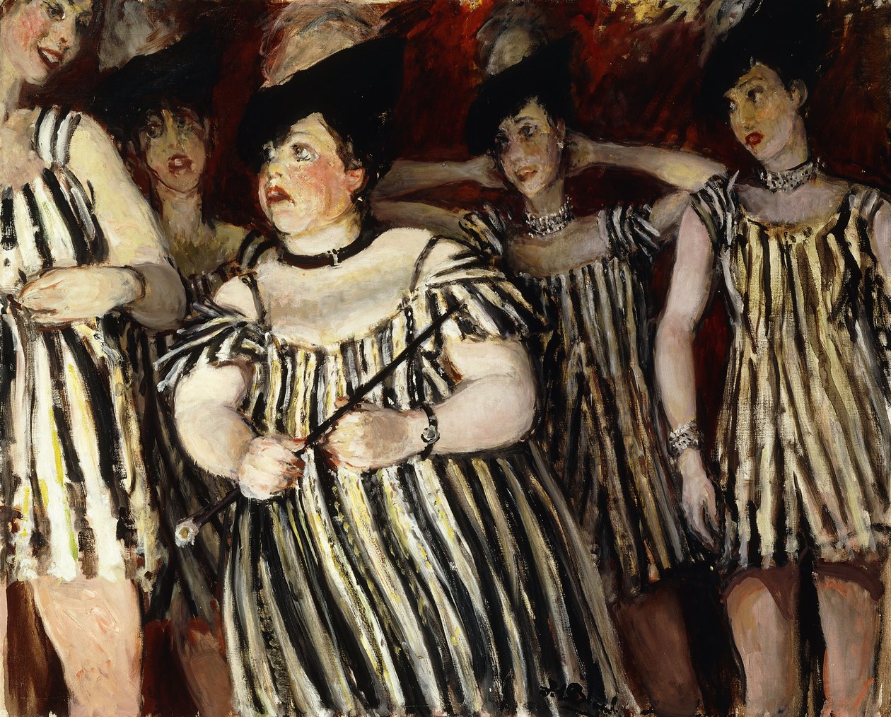 Neiti Elsa Maxwellin juhlat, joissa Lady Peel oikealla, tekijältä Jacques Emile Blanche