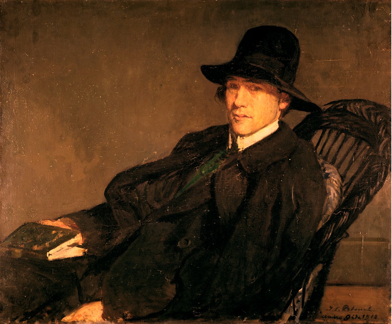 Andre Giden muotokuva 1869-1951, 1912. tekijältä Jacques Emile Blanche